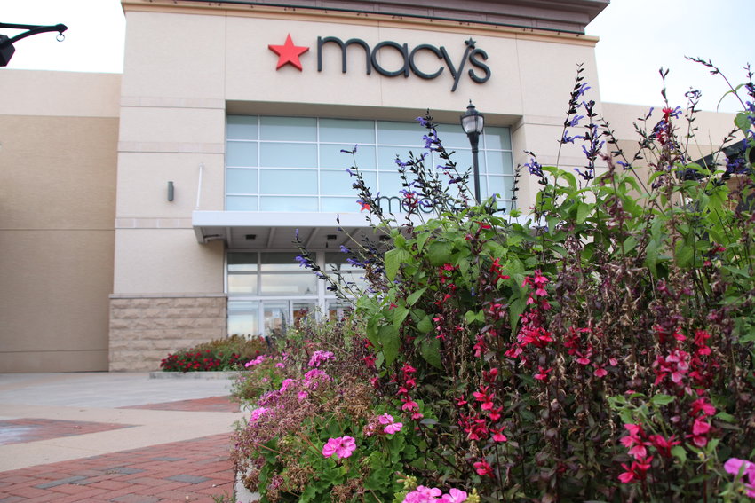 The Macy’s at The Streets at SouthGlenn, seen here in October 2020. The store is set to close soon — its lease expires in March 2022.